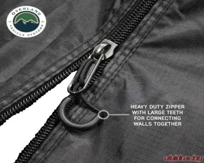 Overland Vehicle Systems XD Nomadic 270 Degree Awning Walls Passenger Side Awning Wall 1 - 19690004