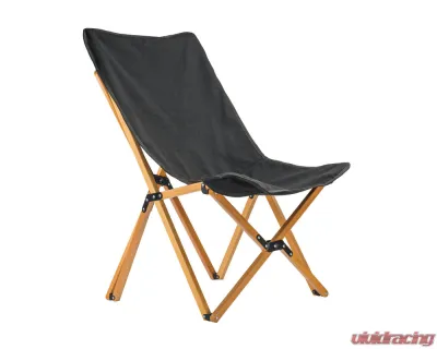 Overland Vehicle Systems Kick It Camp Chair - Wood Base & Storage Bag - 30100041