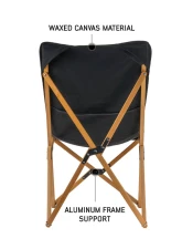 Overland Vehicle Systems Kick It Camp Chair - Wood Base & Storage Bag                                     - 30100041 - Image 5
