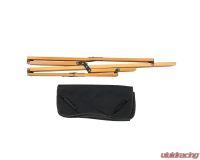 Overland Vehicle Systems Kick It Camp Chair - Wood Base & Storage Bag - 30100041
