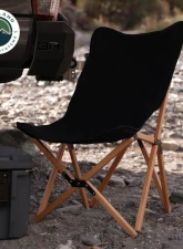 Overland Vehicle Systems Kick It Camp Chair - Wood Base & Storage Bag                                     - 30100041 - Image 8