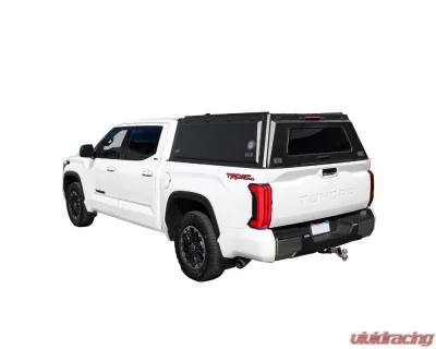 Overland Vehicle Systems Expedition Truck Cap w/ Full Wing Doors, Front And Rear Windows & 3rd Brake Light Toyota Tundra 5.5 ft Bed 2007-2021 - 70100021