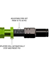 Overland Vehicle System 4 Piece PSI 10-30lbs Adjustable Tire Deflator Kit & Storage Bag                                     - 97-9903 - Image 4