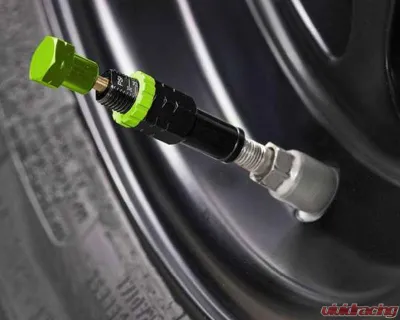 Overland Vehicle System 4 Piece PSI 10-30lbs Adjustable Tire Deflator Kit & Storage Bag - 97-9903