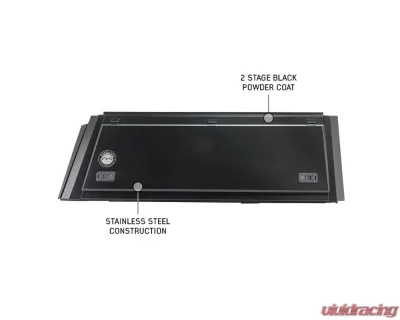 Overland Vehicle Systems Expedition Truck Cap w/ Full Wing Doors, Front And Rear Windows & 3rd Brake Light Toyota Tundra 5.5 ft Bed 2007-2021 - 70100021