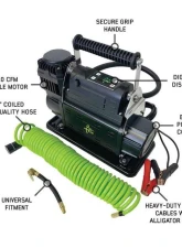 Overland Vehicle System 7.0 CFM EGOI Portable Single Motor Air Compressor System                                     - 12099922 - Image 2