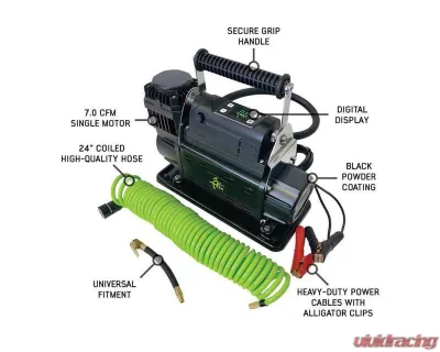 Overland Vehicle System 7.0 CFM EGOI Portable Single Motor Air Compressor System - 12099922