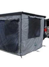 Overland Vehicle System Grey Body | Green Trim 4 Walls & Floor HD Nomadic 2.5 Awning Room Enclosure                                     - 18089921 - Image 16