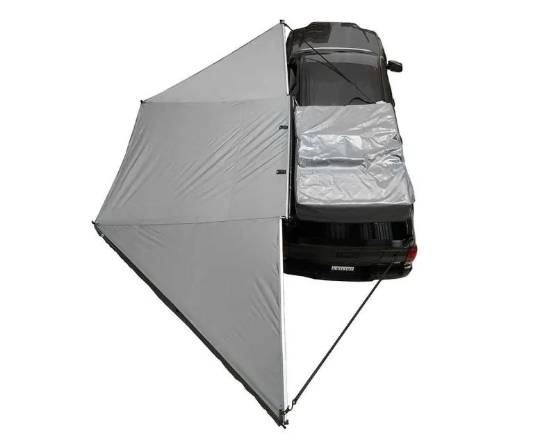 Overland Vehicle System Dark Grey with Black Travel Cover Universal HD Nomadic 180 Degree Awning - 19609907