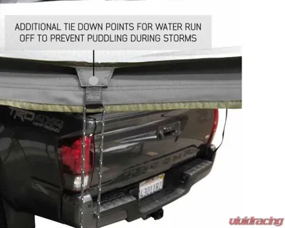 Overland Vehicle System Dark Grey Black Travel Cover Universal HD Nomadic 180 Awning - 19609907