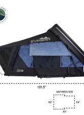 Overland Vehicle System Grey Body & Black Rainfly XD Everest Cantilever Aluminum Roof Top Tent                                     - 18489902 - Image 13