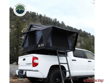 Overland Vehicle System Grey Body & Black Rainfly XD Everest Cantilever Aluminum Roof Top Tent - 18489902