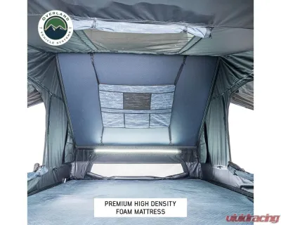 Overland Vehicle System Grey Body & Black Rainfly XD Everest Cantilever Aluminum Roof Top Tent - 18489902
