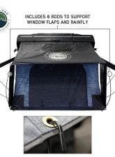 Overland Vehicle System Grey Body & Black Rainfly XD Everest Cantilever Aluminum Roof Top Tent                                     - 18489902 - Image 7
