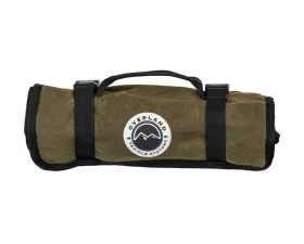 Overland Vehicle System Small Wrench Tool Roll #16 Waxed Canvas 12 Slot Storage Bag