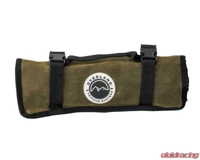 Overland Vehicle System Small Wrench Tool Roll #16 Waxed Canvas 12 Slot Storage Bag - 21209941