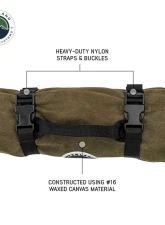 Overland Vehicle System Small Wrench Tool Roll #16 Waxed Canvas 12 Slot Storage Bag                                     - 21209941 - Image 4