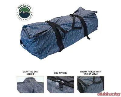 Overland Vehicle Systems XD Khumbu 2 Swag Ground Tent w/ Grey Body & Black Rainfly - 18252530