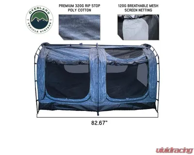 Overland Vehicle Systems XD Khumbu 2 Swag Ground Tent w/ Grey Body & Black Rainfly - 18252530