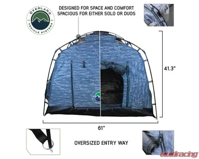 Overland Vehicle Systems XD Khumbu 2 Swag Ground Tent w/ Grey Body & Black Rainfly - 18252530