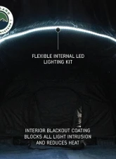 Overland Vehicle Systems XD Khumbu 2 Swag Ground Tent w/ Grey Body & Black Rainfly                                     - 18252530 - Image 8