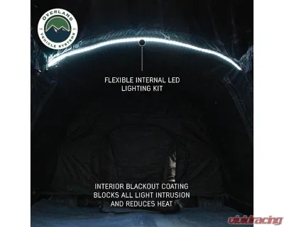 Overland Vehicle Systems XD Khumbu 2 Swag Ground Tent w/ Grey Body & Black Rainfly - 18252530