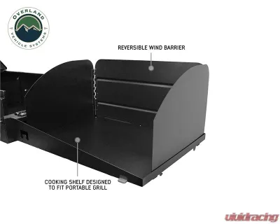 Overland Vehicle Systems Cargo Box Kitchen w/ Slide Out Storage Box & Cooking Area - 21010507