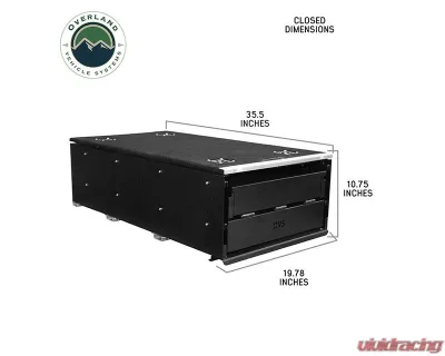 Overland Vehicle Systems Cargo Box Kitchen w/ Slide Out Storage Box & Cooking Area - 21010507