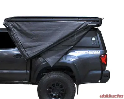 Overland Vehicle System  XD Nomadic 270 Awning with Lights & Black Out Passenger Side Grey Hex No Brackets No Hardware - 18179929