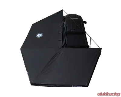 Overland Vehicle System XD Nomadic 270 Awning W/Lights & Black Out Passenger Side - No Brackets - 18179919