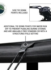 Overland Vehicle System XD Nomadic 270 Awning W/Lights & Black Out Passenger Side - No Brackets                                     - 18179919 - Image 5