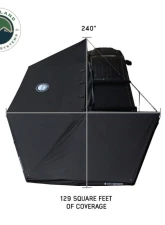Overland Vehicle System XD Nomadic 270 Awning W/Lights & Black Out Passenger Side - No Brackets                                     - 18179919 - Image 6