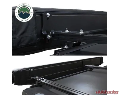 Overland Vehicle System XD Nomadic 270 Awning W/Lights & Black Out Passenger Side - No Brackets - 18179919