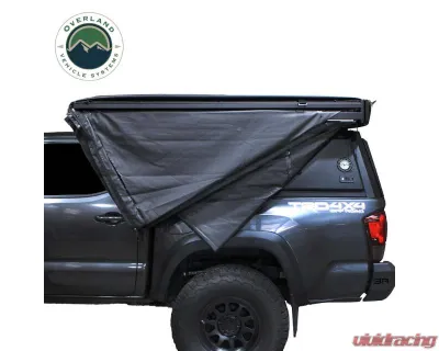 Overland Vehicle System XD Nomadic 270 Awning W/Lights & Black Out Passenger Side - No Brackets - 18179919