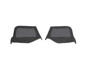 Overland Vehicle System Pair Replacement Soft Upper Doors Tinted Jeep Wrangler 1997-2006