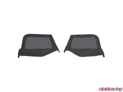 Overland Vehicle System Pair Replacement Soft Upper Doors Tinted Jeep Wrangler 1997-2006 - 14019935T