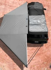 Overland Vehicle System XD Nomadic 180 Awning Black Body, Black Trim & Black Travel Cover                                     - 18069919 - Image 2