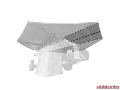 Overland Vehicle System 2 Pieces w/ Zipper, 2 Rear Flaps 2 Wall Sections 60.5inch Wide HD 180 Connector - 18159907