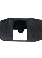 Overland Vehicle System XD Nomadic 180 Awning Wall w/ Door & Windows, Universal Black Body Black Trim w/ Storage Bag                                     - 18159929 - Image 10