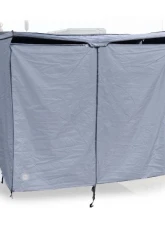 Overland Vehicle System HD Nomadic Shower Quick Deploying Double Shower, 42inch x 84inch Grey Body Green Trim w/ Black Travel Bag                                     - 18199910 - Image 5
