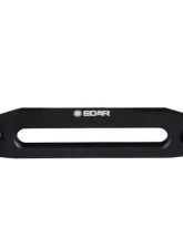 Overland Vehicle System Recovery Winch Aluminum Fairlead w/ SCAR Logo Black Powder Coat w/ Clear Finish                                     - 19019912 - Image 2