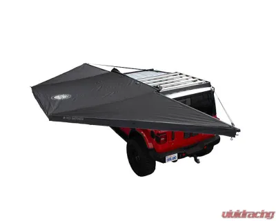 Overland Vehicle System XD Nomadic 180 Awning, Universal Fit, Black Body & Trim, Includes Travel Bag - 19609927