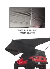 Overland Vehicle System XD Nomadic 180 Awning, Universal Fit, Black Body & Trim, Includes Travel Bag                                     - 19609927 - Image 2