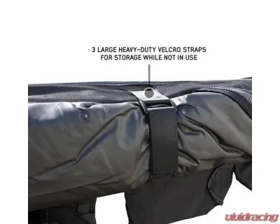 Overland Vehicle System XD Nomadic 180 Awning, Universal Fit, Black Body & Trim, Includes Travel Bag - 19609927