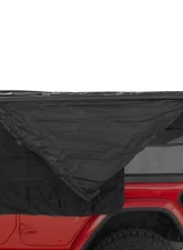 Overland Vehicle System XD Nomadic 180 Awning, Universal Fit, Black Body & Trim, Includes Travel Bag                                     - 19609927 - Image 17