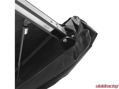 Overland Vehicle System XD Nomadic 2.0 Awning w/ Lights & Black Out, 6.5' Long Black Body Black Trim & Black Travel Cover - 19690011