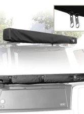 Overland Vehicle System XD Nomadic 2.0 Awning w/ Lights & Black Out, 6.5' Long Black Body Black Trim & Black Travel Cover                                     - 19690011 - Image 6