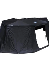 Overland Vehicle System XD Nomadic 270 Awning Wall 1 w/ Black Out, Passenger Side Grey Hex Black Trim w/ Storage Bag                                     - 19690024 - Image 10