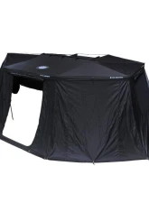 Overland Vehicle System XD Nomadic 270 Awning Wall 2 w/ Black Out, Driver Side Grey Hex Black Trim w/ Storage Bag                                     - 19690025 - Image 10