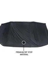 Overland Vehicle System XD Nomadic 270 Awning Wall 2 w/ Black Out, Driver Side Grey Hex Black Trim w/ Storage Bag                                     - 19690025 - Image 3